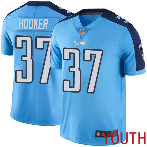 Tennessee Titans Limited Light Blue Youth Amani Hooker Jersey NFL Football #37 Rush Vapor Untouchable